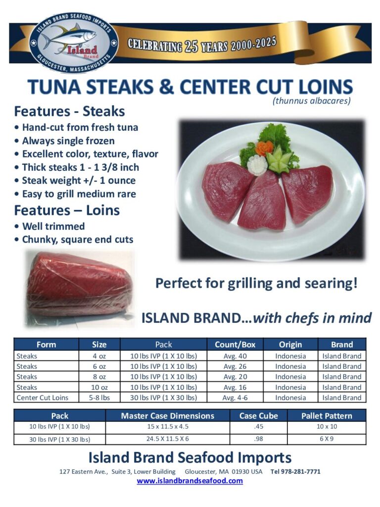 Tuna Steaks and Loins v25